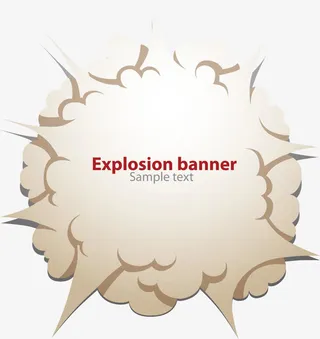 一团创意烟雾笔刷免抠