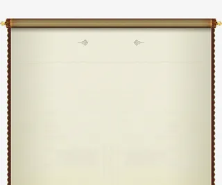 浅黄色简约纸张边框纹理免抠