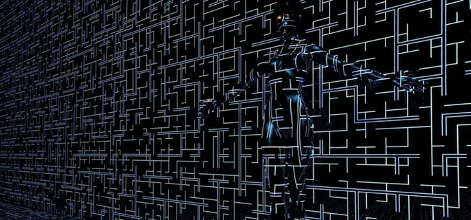 网格科技背景高清 网格科技背景高清