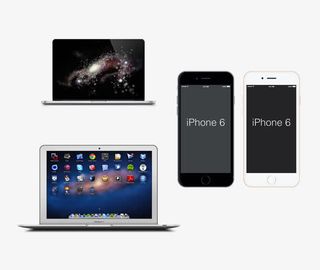 苹果电脑数码产品免抠