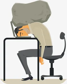 商务人士与压力矢量素材免抠 商务人士与压力矢量素材免抠