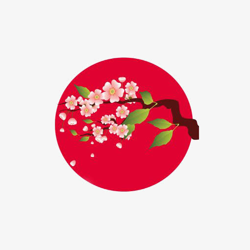 中国风梅花免抠