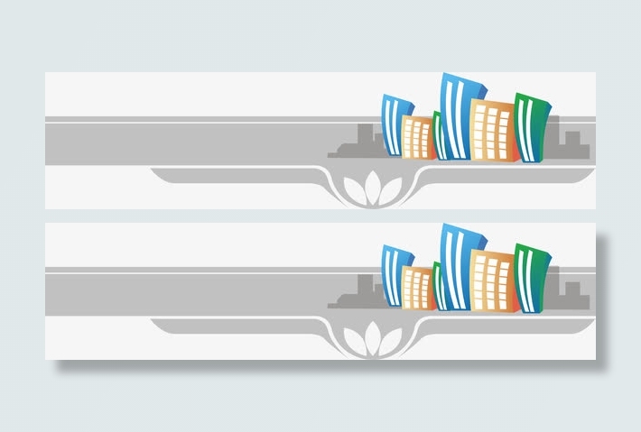 标题栏矢量素材免抠