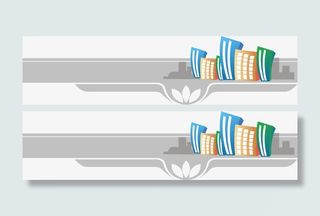 标题栏矢量素材免抠