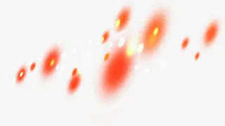 效果火光设计红色免抠