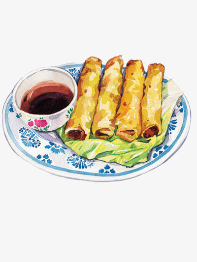 春卷免抠