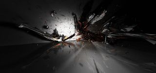 黑色科技展板高清