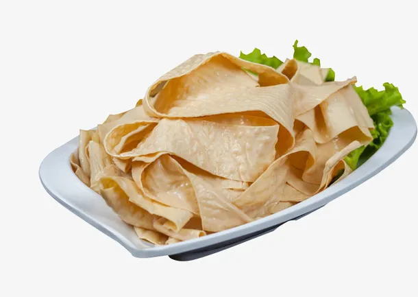新鲜豆腐皮免抠