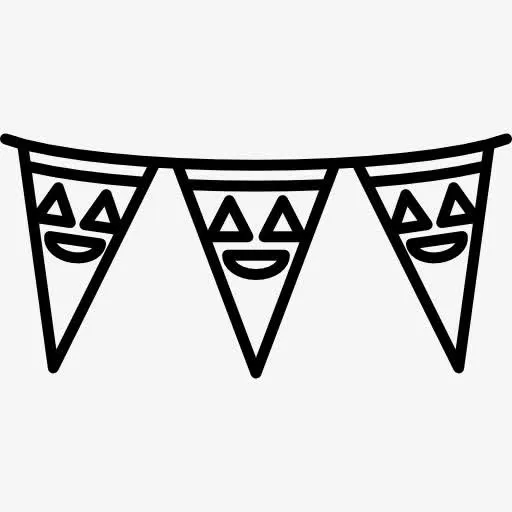 万圣节的装饰品图标免抠