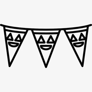 万圣节的装饰品图标免抠