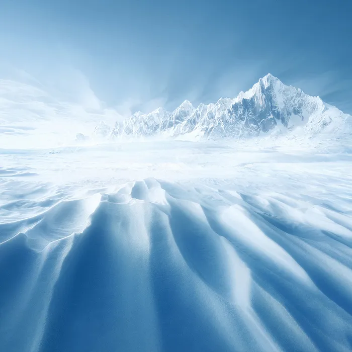 雪山主图背景素材高清