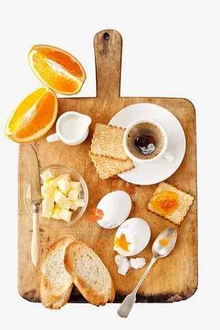 西式水果早餐PNG免抠