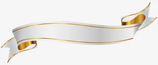 丝带装饰品免抠