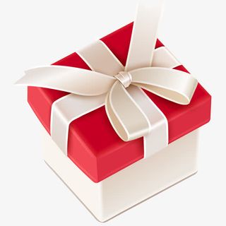 包装好礼物盒送礼送朋友免抠