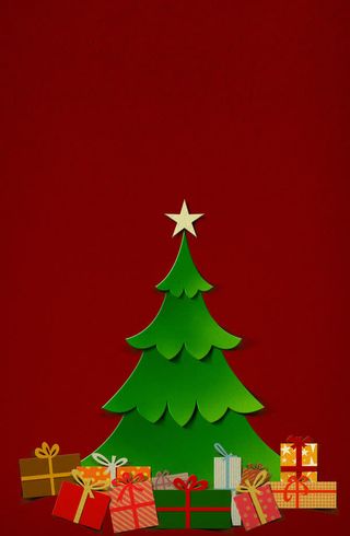 圣诞节剪纸免抠