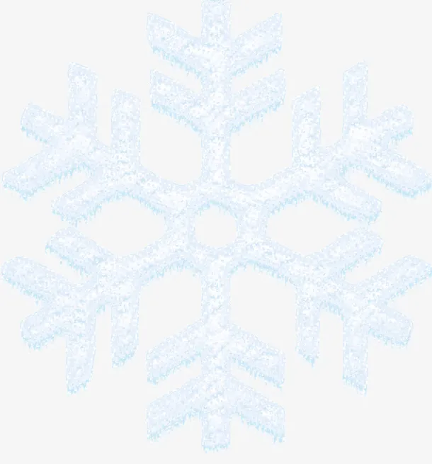 雪片雪花免抠