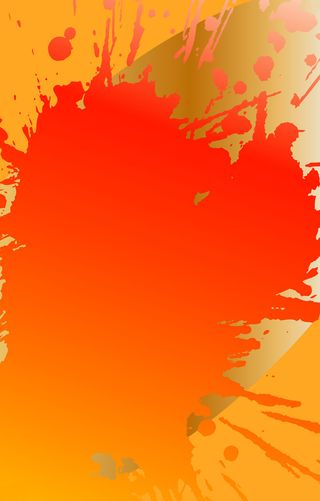 水彩橙色喷溅渐变海报广告背景高清