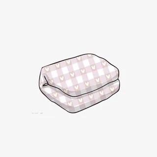 卡通手绘被褥免抠