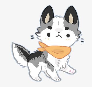 矢量哈士奇免抠