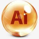 AI水晶软件桌面网页图标免抠