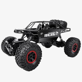 黑色高支架玩具车免抠