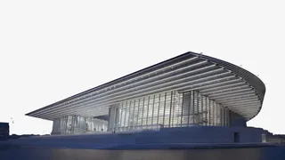 天津大剧院风景一免抠