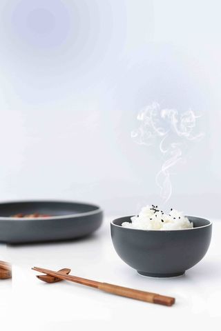 简约中国风大米宣传海报高清