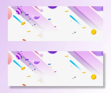 漂浮背景素材元素免抠漂浮几何图元素