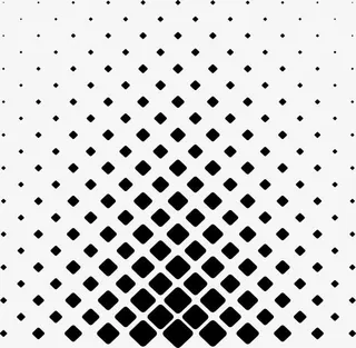圆形方块花纹免抠