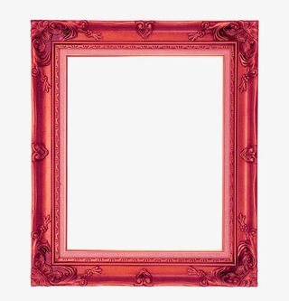 金属质感边框免抠