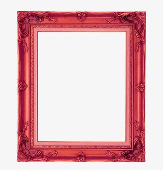 金属质感边框免抠