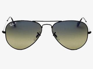 浅灰色雷朋细框墨镜免抠