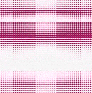 枚红色波点花纹免抠