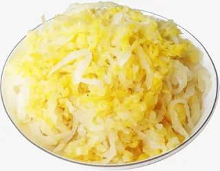 一盘美味的酸菜免抠