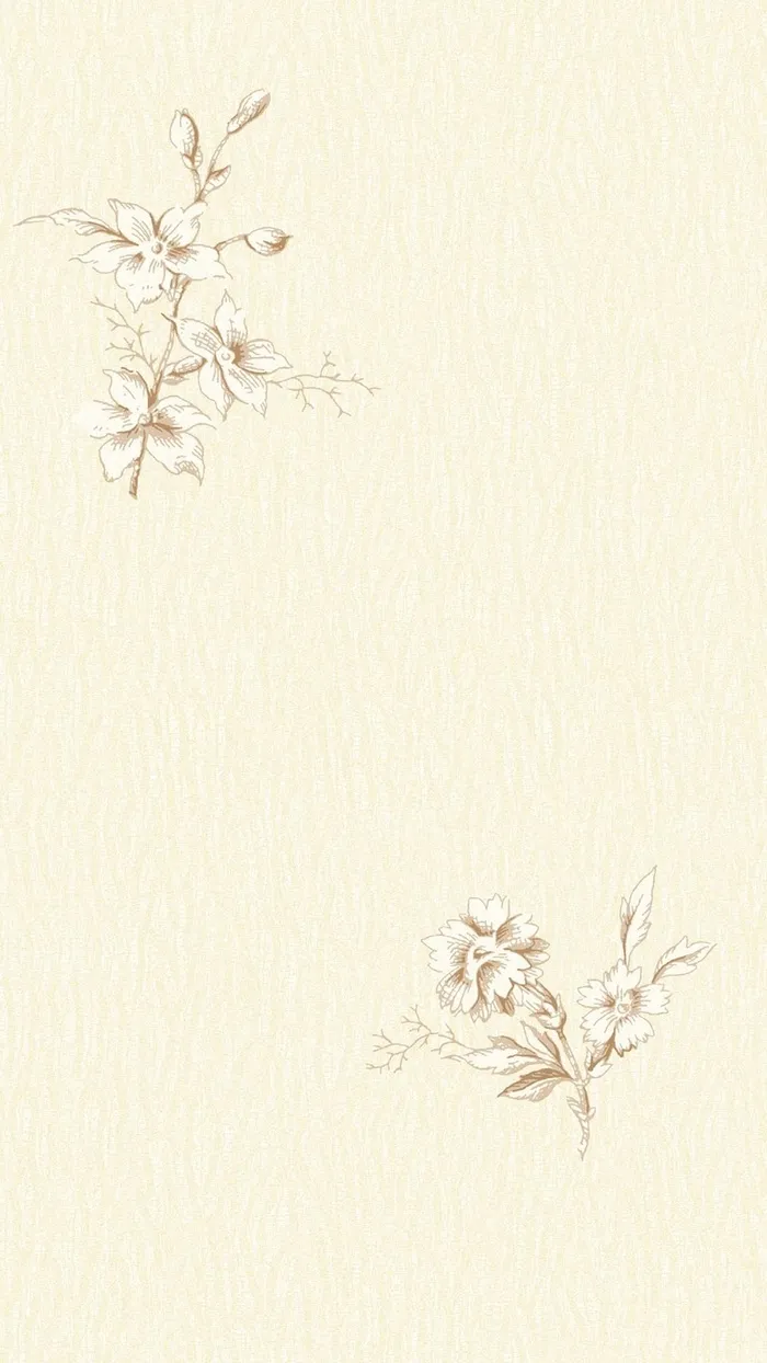 简约花纹H5背景素材高清