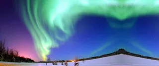 梦幻夜空炫光背景banner