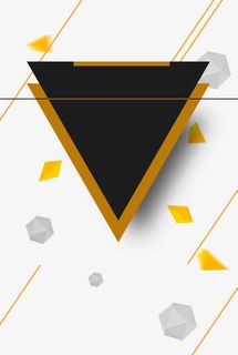 几何图形免抠漂浮几何图元素