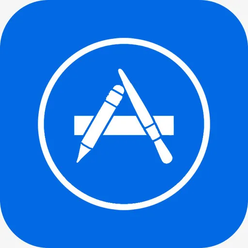 手机苹果商城APP图标设计免抠