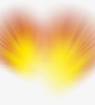 高清放射性火光效果免抠