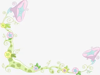 牵牛花花纹免抠