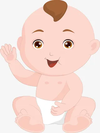 微笑的可爱boby免抠