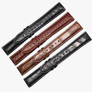 多色鳄鱼皮表带免抠