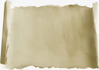 画轴图片画轴边框 手撕画纸免抠