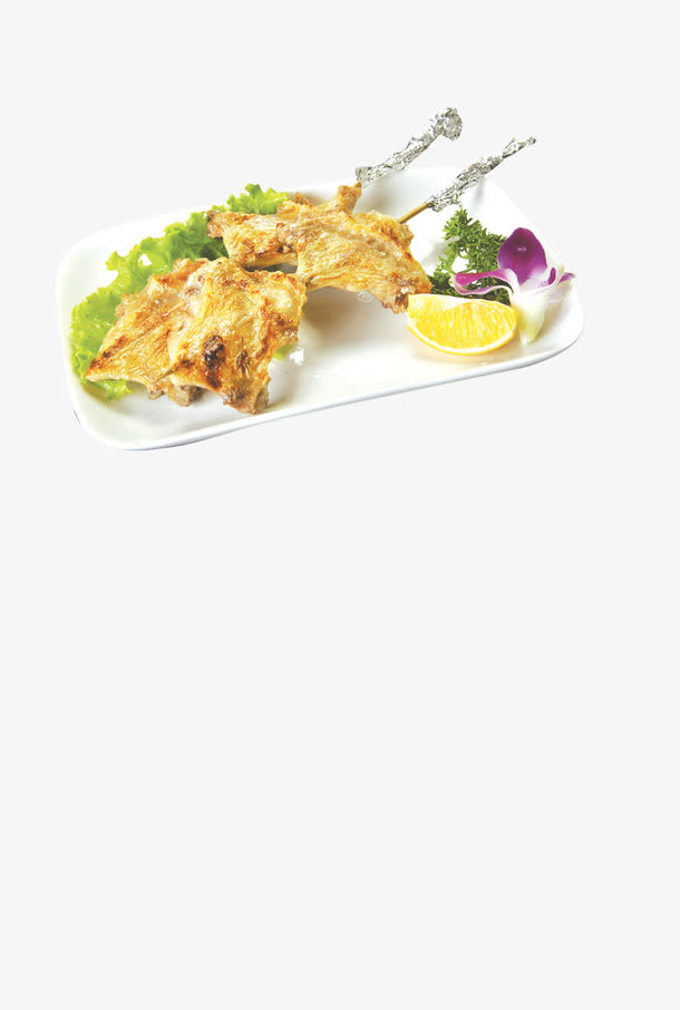 想炸排骨免抠