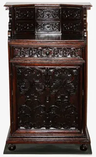 古老的五斗柜实物图免抠