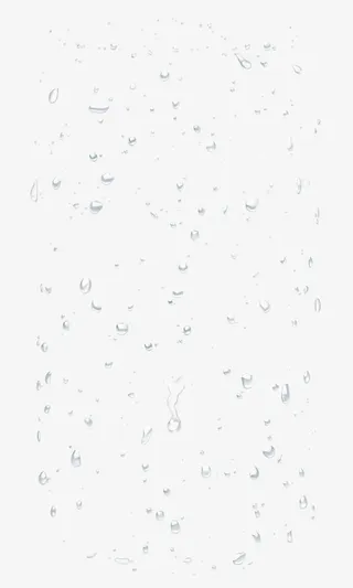 水滴背景 透明水滴 png素材