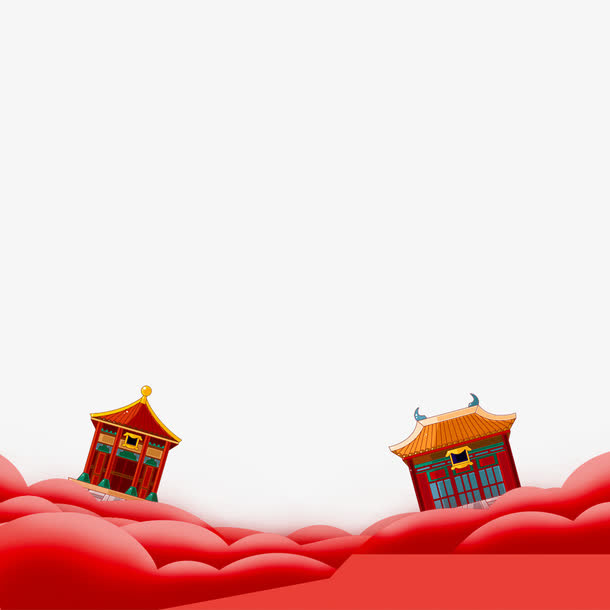 中国风海报装饰边框免抠