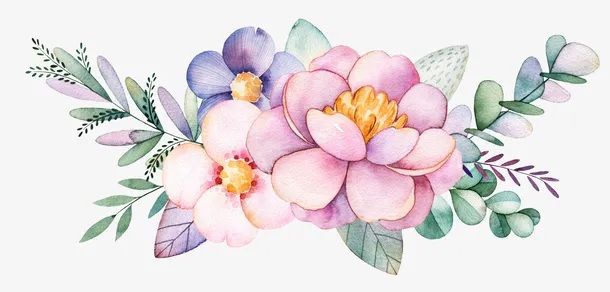 小清新花卉免抠