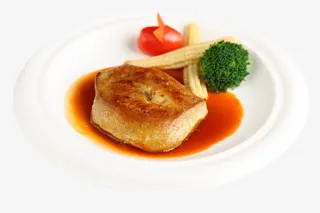 秘制酱汁法国鹅肝免抠