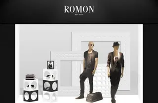 男装橱窗陈列免抠